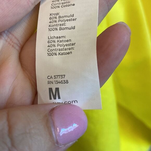 NWT- Yitty- Major label EP Hoodie- Unstoppable Yellow- MEDIUM - Picture 9 of 9